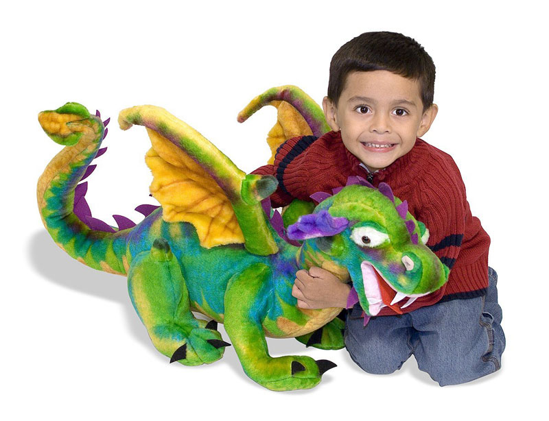 large dragon soft toy