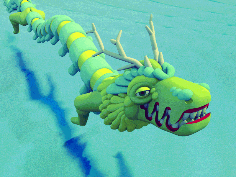 animated dragons