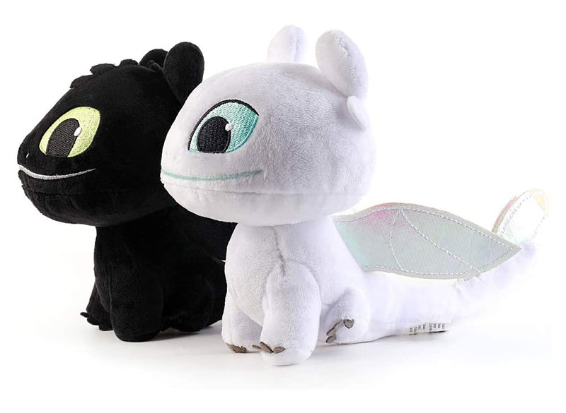 How To Train Your Dragon Plush Toy Toothless Night Light Fury Soft ...
