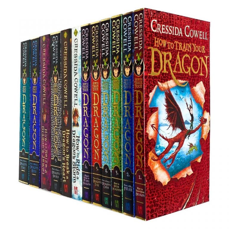 How to Train Your Dragon - 12 Paperback Book Set by Cressida Cowell