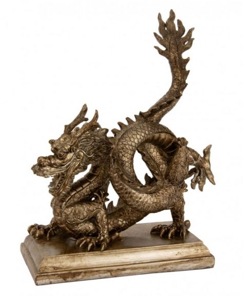 Fierce Chinese Dragon Statue - Everything Dragon Shop