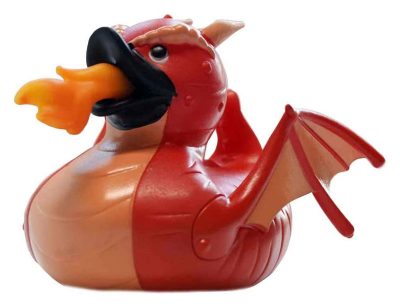 Wild Republic Red Dragon Rubber Duck