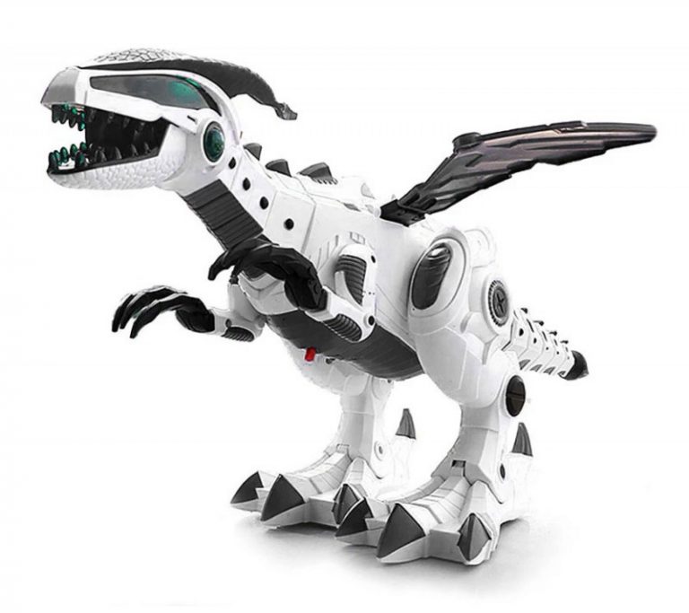 White Robot Dragon Toy with 15% off! - Everything Dragon Shop